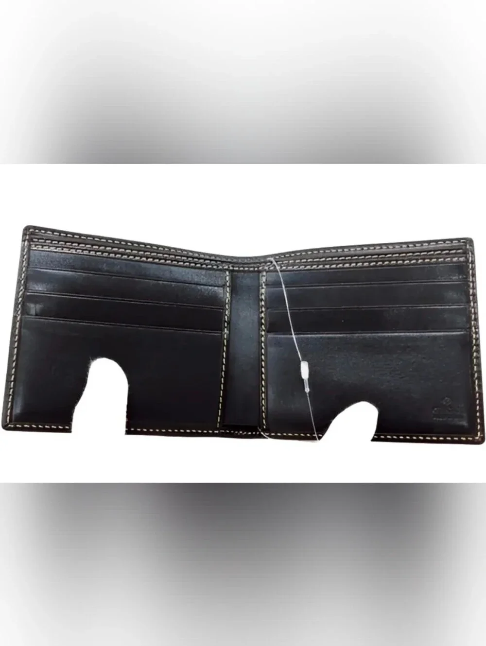 GUCCI Sherry Line Black Bi-fold Wallet - Picture 5 of 8
